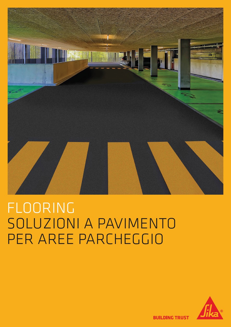 Brochure - Flooring, Soluzioni a pavimento per aree parcheggio