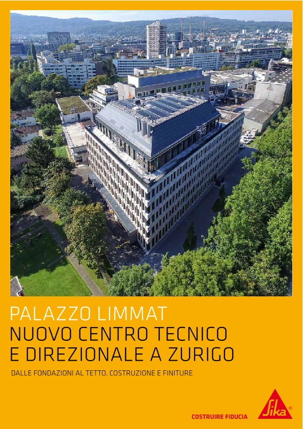 Brochure - Palazzo Limmat: nuovo centro tecnico e direzionale a Zurigo
