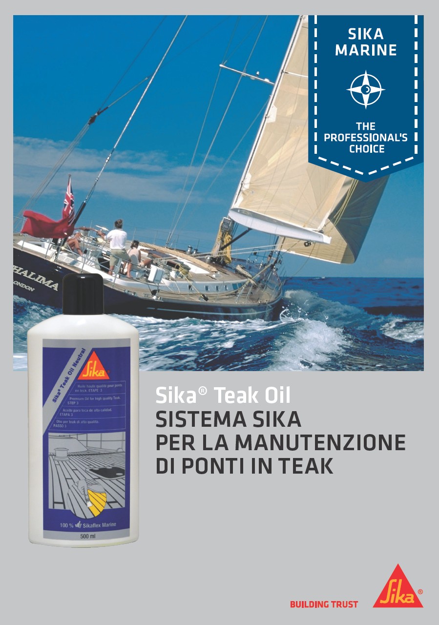 Flyer - Sika Teak Oil
