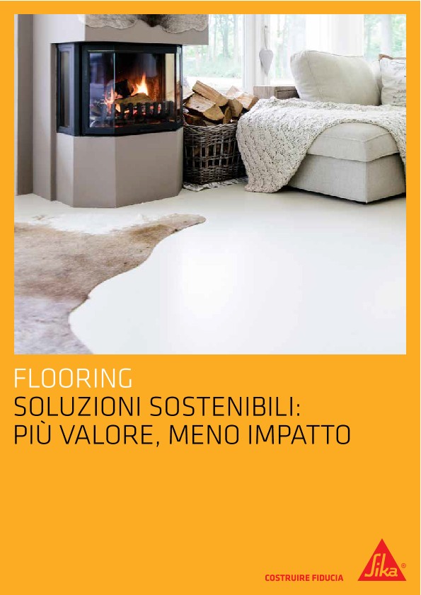 Brochure - Flooring: Soluzioni sostenibili. Più Valore Meno Impatto