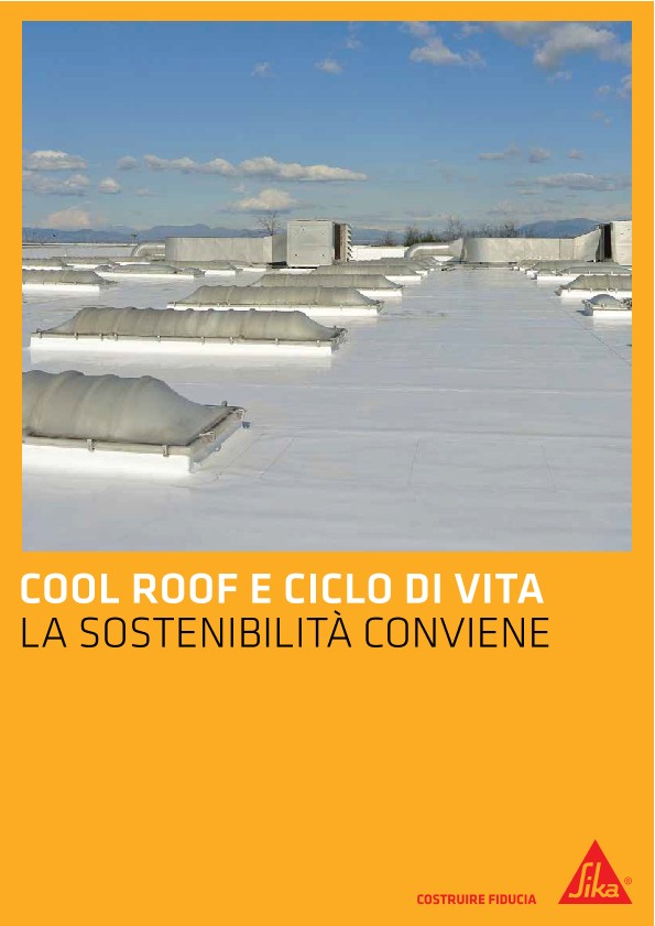 Brochure - Cool Roof, La sostenibilità Conviene