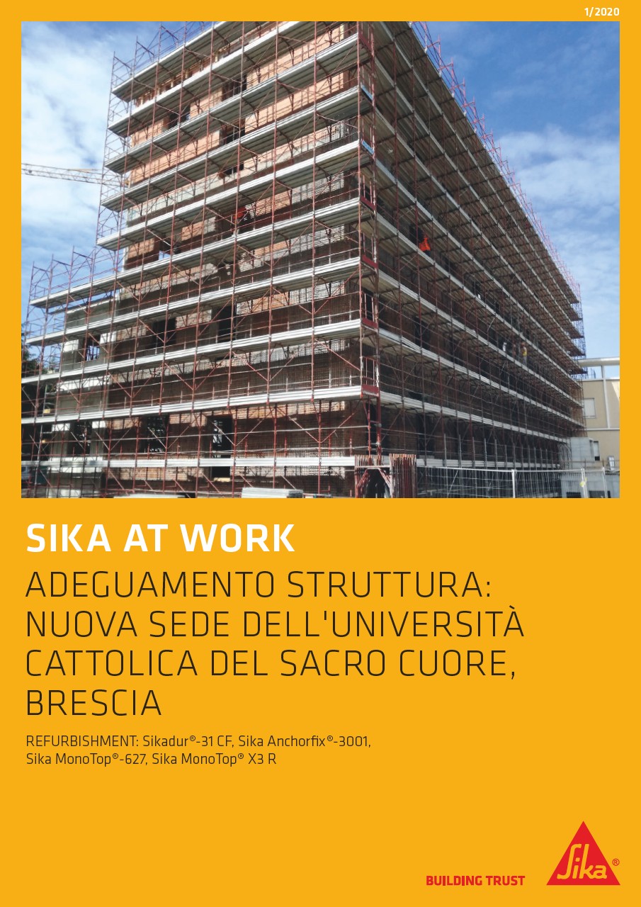 Adeguamento struttura: nuova sede dell'Università Cattolica del Sacro Cuore