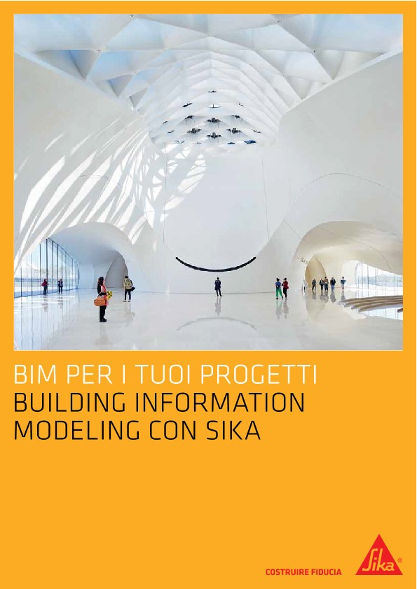 Brochure - BIM per i tuoi Progetti: Building Information Modeling con Sika