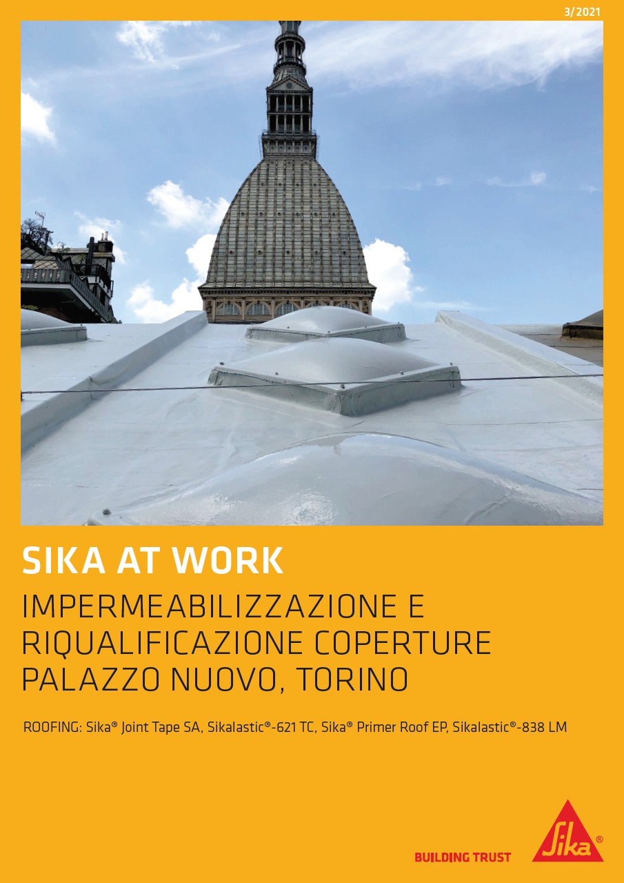 Impermeabilizzazione e riqualificazione coperture Palazzo Nuovo, Torino
