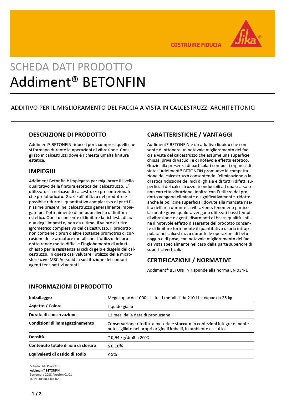 Addiment® BETONFIN