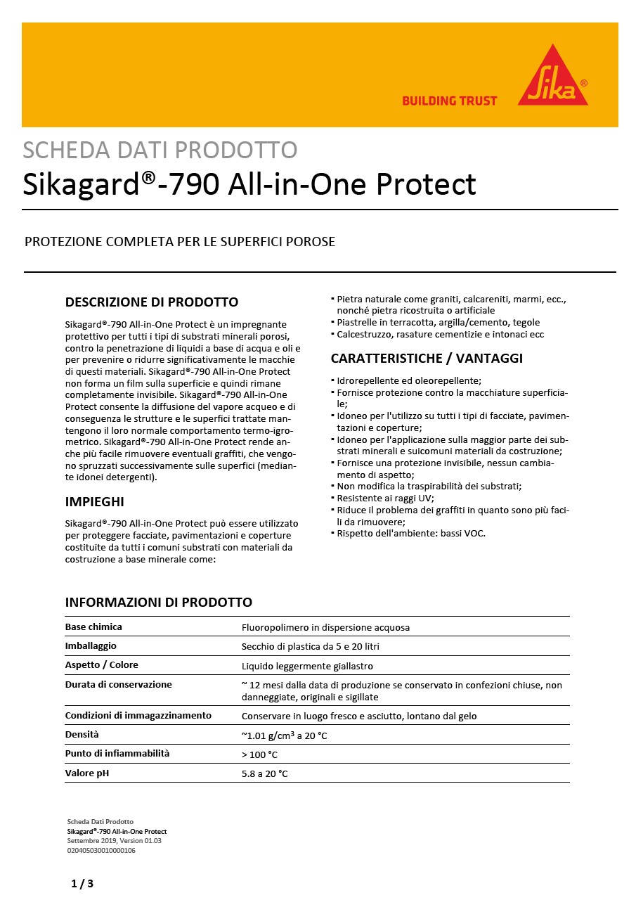 Sikagard®-790 All-in-One Protect