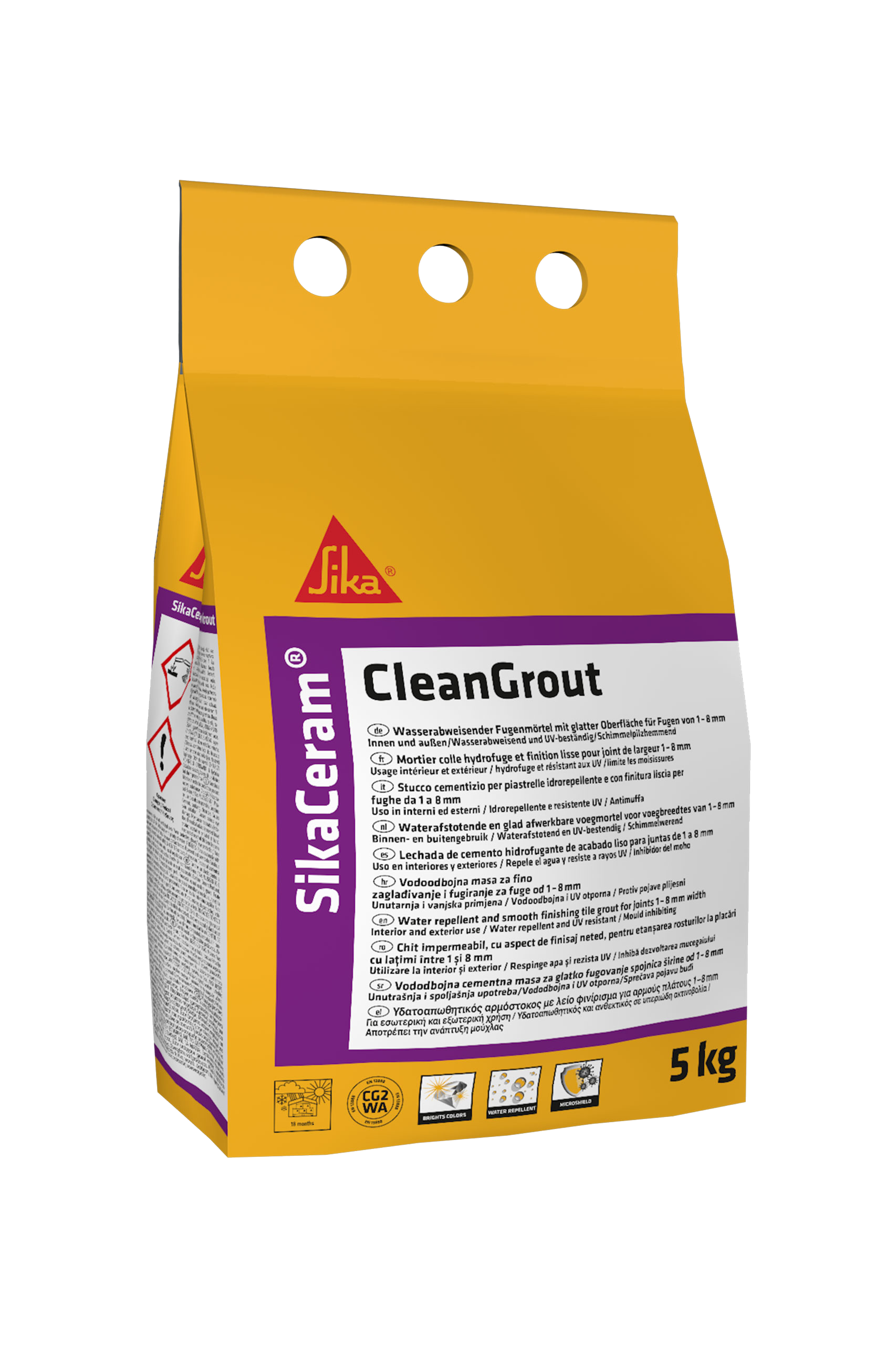 SikaCeram® CleanGrout Packaging